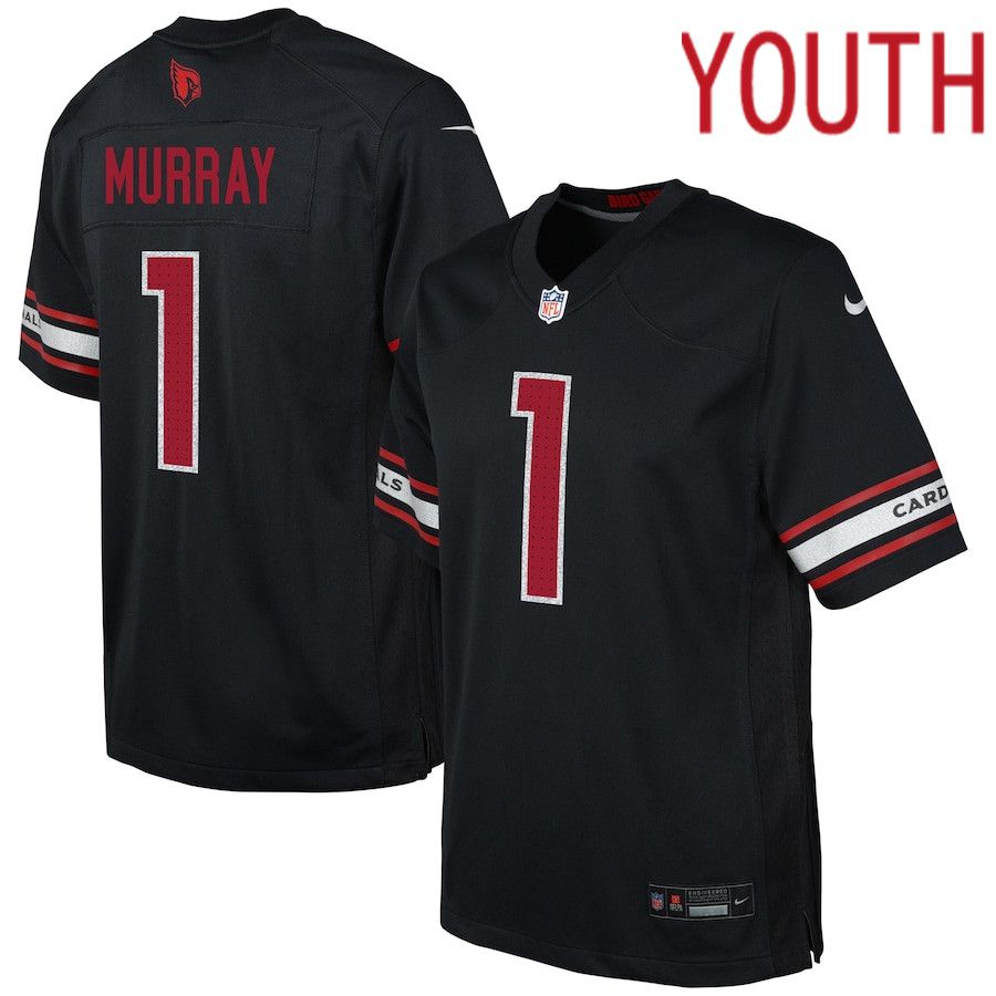 Youth Arizona Cardinals 1 Kyler Murray Nike Black Game NFL Jersey
